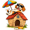 Beagle Holiday Dog Home Fun Design