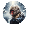 Japanmakak Japanese Macaque