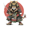 Samurai Lion in Armour