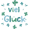 Viel Glück - Glücksklee Kleeblatt