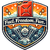 Fuel Freedom Fun Badge