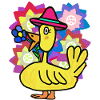 Funny Duck Kids Birthday Greetings Child