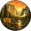 Yosemite National Park Sunset California