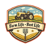 Farm Life Tractor Badge