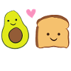 You Complete Me Avocado Toast