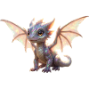 Iris Dragon: Iridescent Winged Dragon