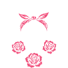 Skull Bandana Böse Alte Frau
