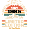 May 1985 - May 1985