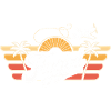 Flygirl Retro Aviation Sunset