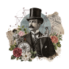 Victorian Fantasy Collage