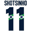 Maglia Shotsinho 11 Football in stile Brasile