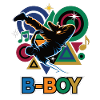 Breakdance B-Boy Hip Hop Streetdance Style