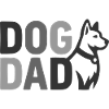 Dog Dad Silhouette – Dog Dad Graphic