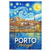 Porto Portugal Starry Night