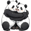 panda-hug