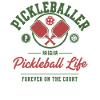 Pickleball Player Love Pickleball Life Court