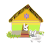 Rabbit Hutch Rabbit Rabbit Kids Child