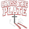 Cross The Plate Baseball Cristiano Fede Gesù