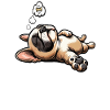 Feeling Dog Tired French Bulldog Frenchie