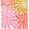Spring Blossoms Pop Art Pattern