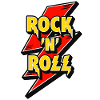 Rock 'N' Roll Lightning Bolt Logo