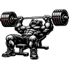 Bear Bench Press Gym
