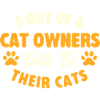 5 Out Of 4 Cat Owners Talk To Cats Humor