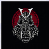 Samurai helmet with red crest