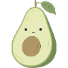 Ava Avocado – Sweet Kawaii Vegetable Design