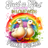Canard laquinier Fille Canard Pékin