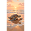 Turtle Sea Sea Turtle Beach