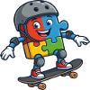 Puzzle Buddy Skater