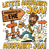 Letzte Ausfahrt JGA Endbaustelle Ehe