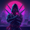 Ninja néon dans Cybercité