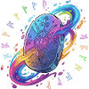 Rainbow Runes Shield