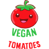 Vegan Tomato Head Pun