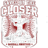Saved By The Closer Christian Baseball Jesus