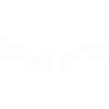 Paper Airplane Line Art