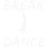 Breakdance Silhouette Motif
