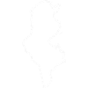 Silhouette Country Contour Imprimé