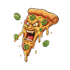 Angry Cheese Pizza Chaos