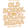 Altmodisches Social-Media-Amateurfunk-Tee