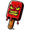 Angry Red Popsicle