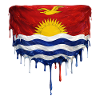 Dripping Kiribati flag