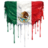 Mexican Dripping Flag