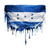 Honduras Dripping Flag