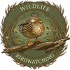Bird Watching Wildlife Emblem