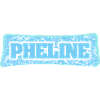 Phline Graffiti Font Blue