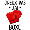 Je peux pas j'ai boxe