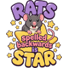 Rat Domestique : La Petite Étoile Kawaii